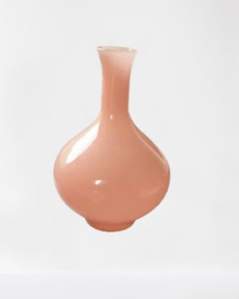 vase opaline rose